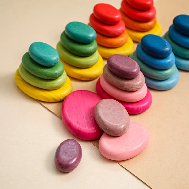 Rainbow Balance Stones