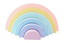 Kids Wooden Toy Montessori Rainbow Building Blocks DIY Creative Stacking Balance Game Educational Toys For Children Kids Gifts