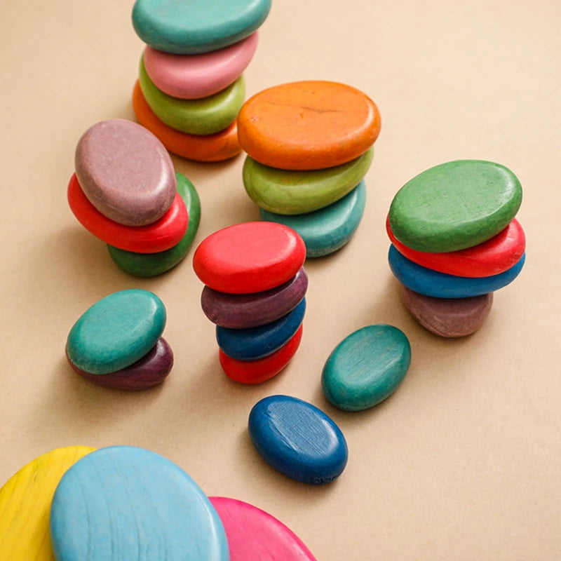 Rainbow Balance Stones