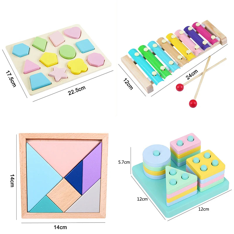 Macaron Montessori Learning Set