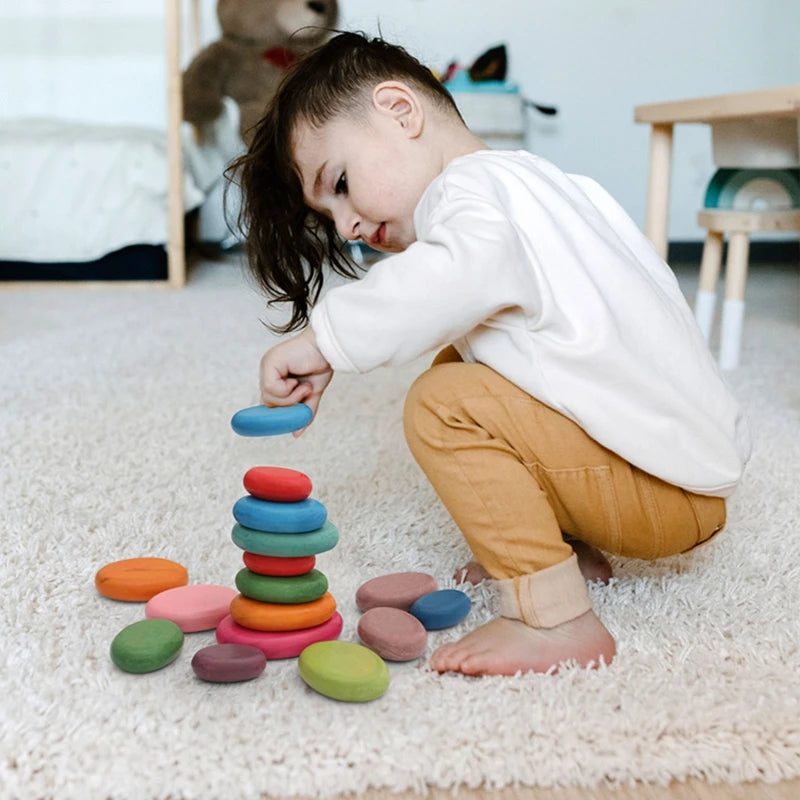 Rainbow Balance Stones