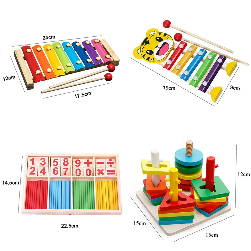 Macaron Montessori Learning Set