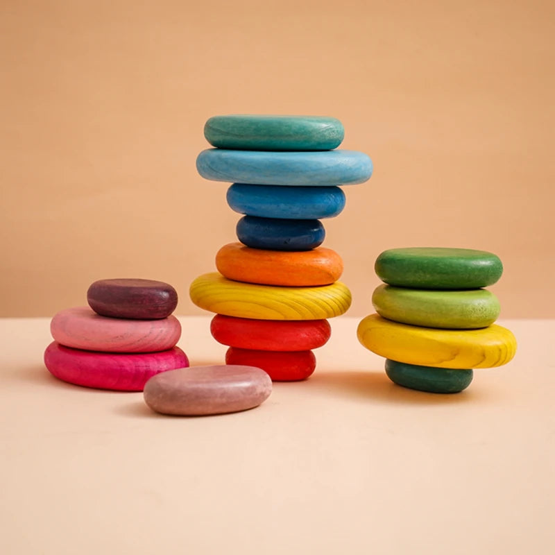 Rainbow Balance Stones