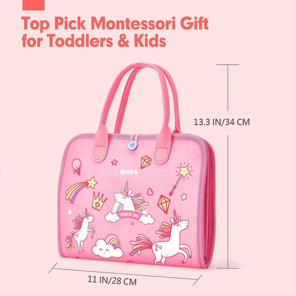 Montessori Busy Board Activity Bag