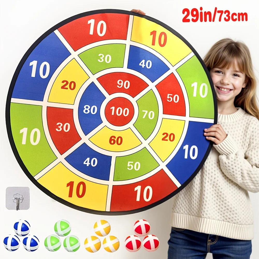 Montessori Sticky Dartboard Game