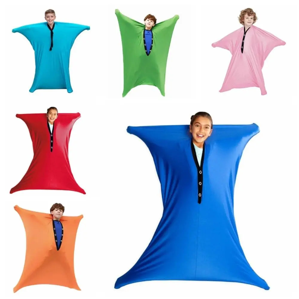 Elastic Stretchable Sensory Socks Elastic Human Sensory Training Autism Body Sock Seamless Sensory Needs Stretch Bag