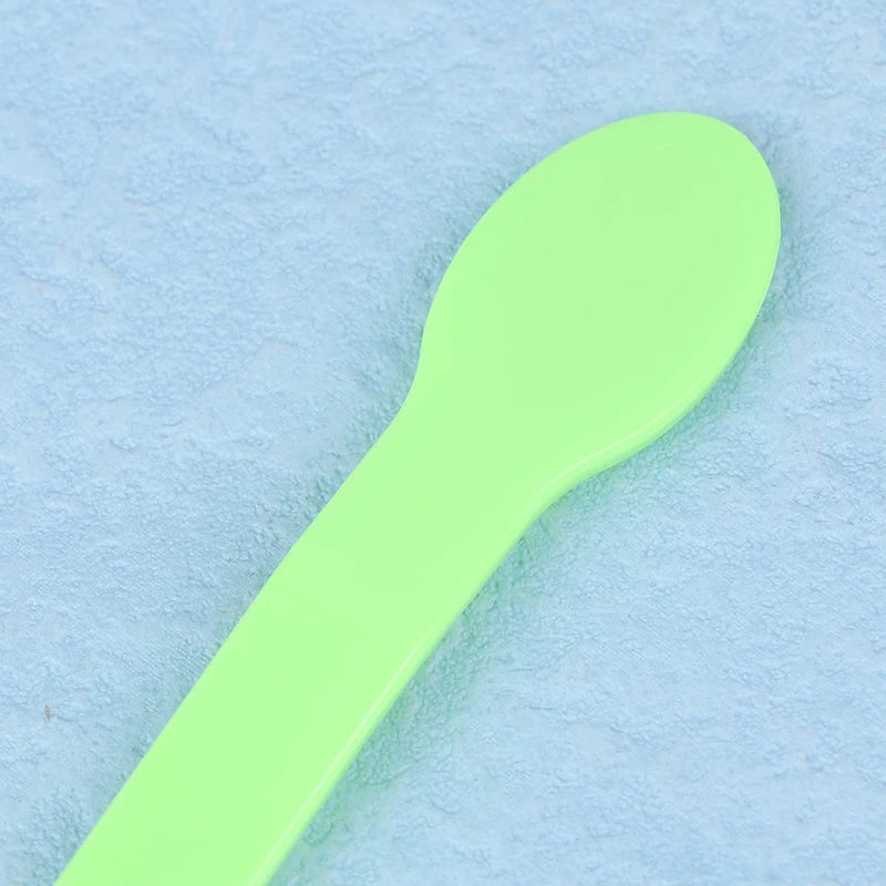 100Pcs Mini Plastic Spoons Flatware Spoons For Jelly Ice Cream Dessert Appetizer Plastic Spoon For Party Supplies