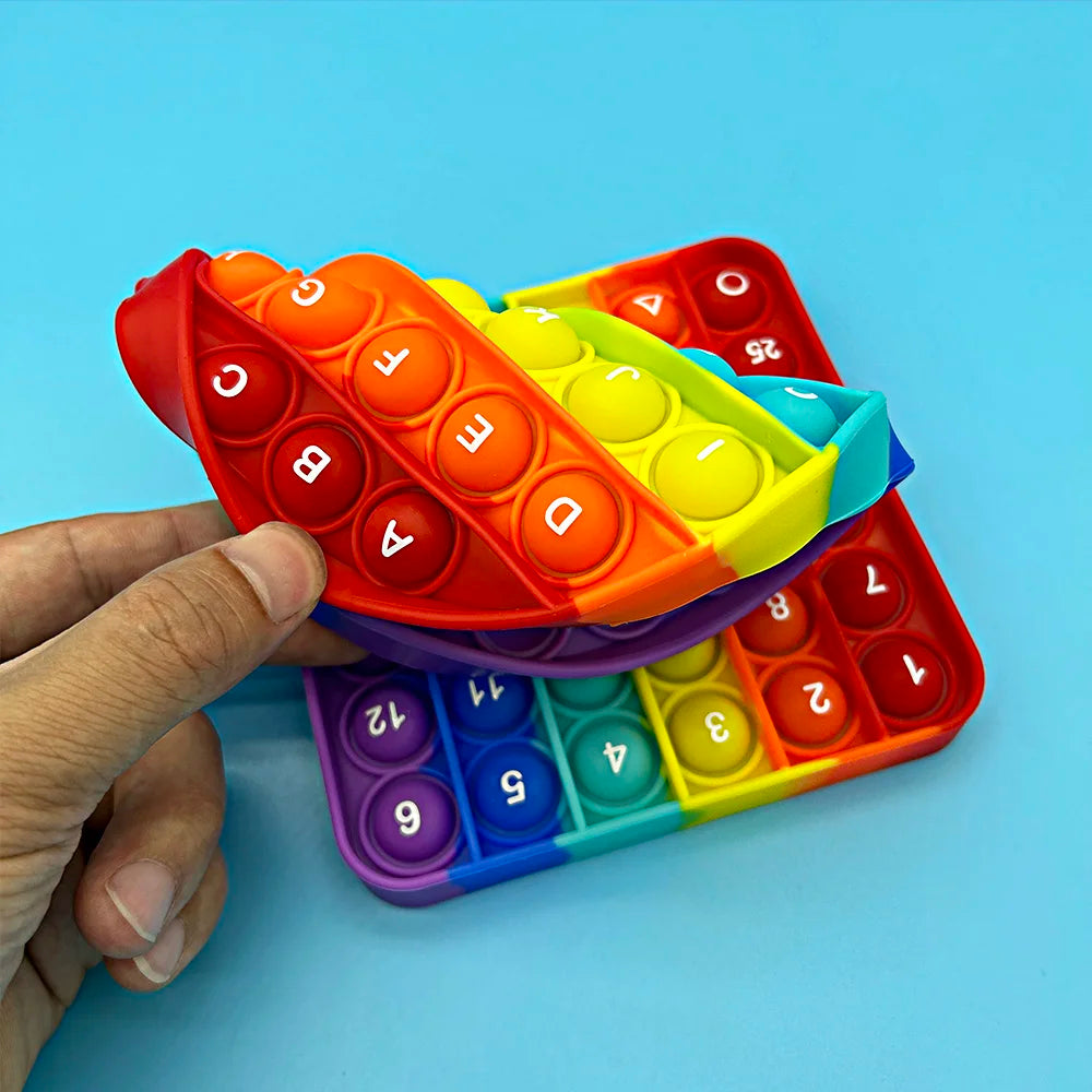 Montessori Alphabet & Numbers Pop Fidget