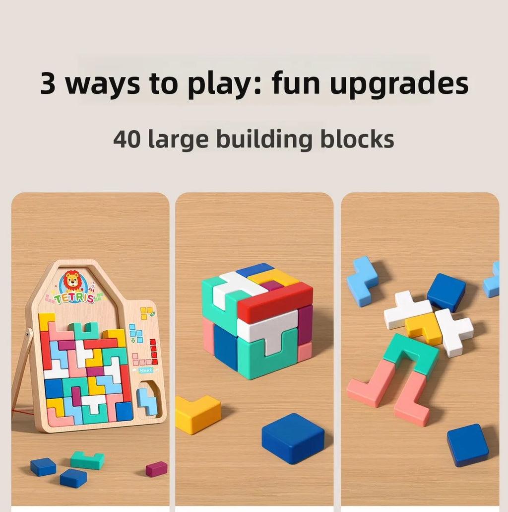 StackMind Wooden Puzzle