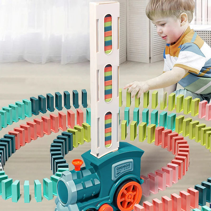 Automatic Domino Train