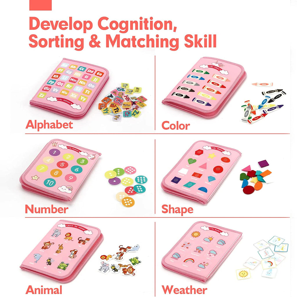Montessori Busy Board Activity Bag