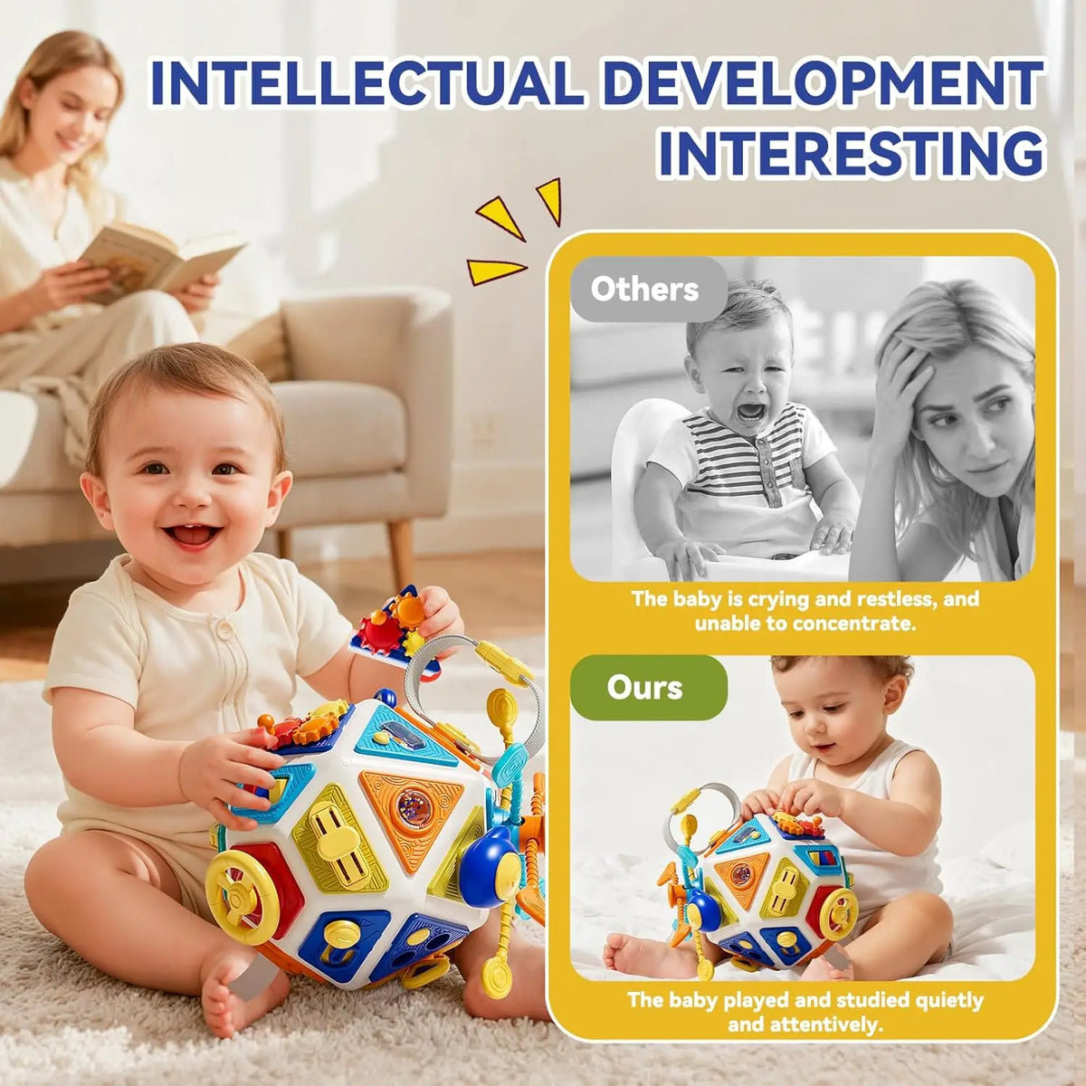 22-in-1 Montessori Busy Activity Cube™