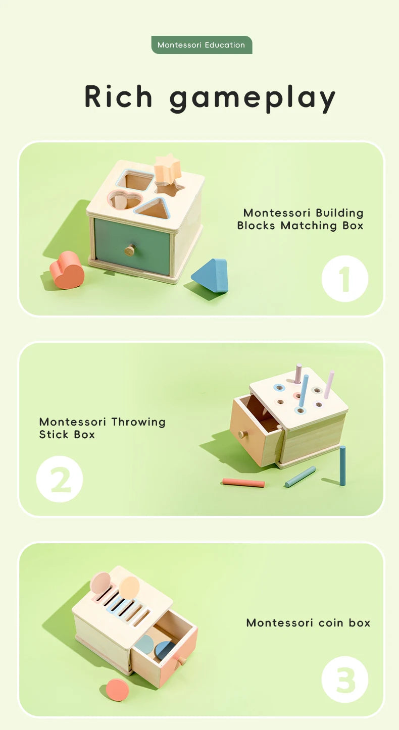 Montessori Multi-Activity Learning Box