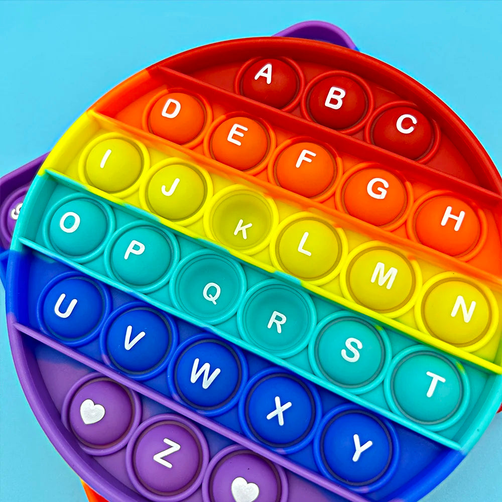 Montessori Alphabet & Numbers Pop Fidget