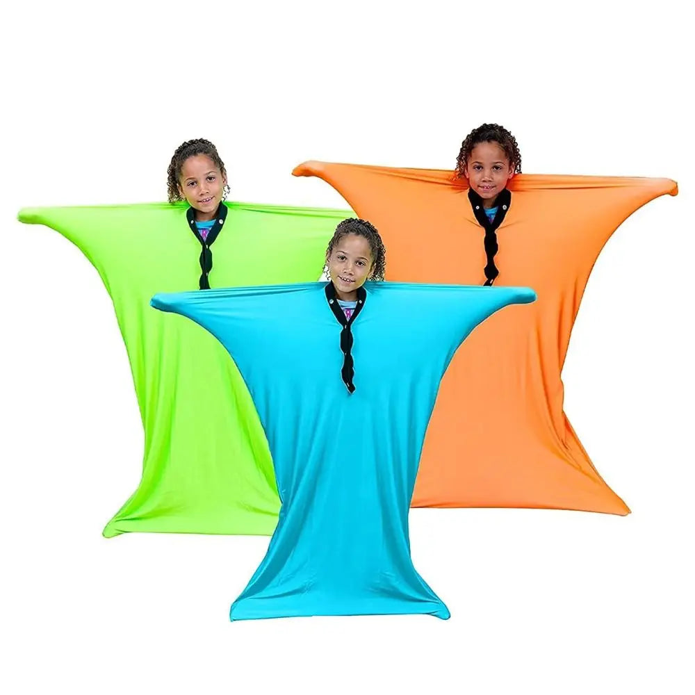 Elastic Stretchable Sensory Socks Elastic Human Sensory Training Autism Body Sock Seamless Sensory Needs Stretch Bag