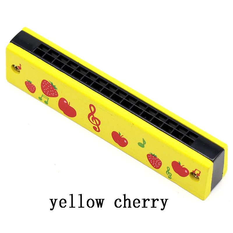 Wooden Harmonica Musical Toy