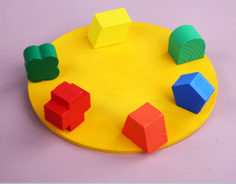 Montessori Shape Matching Intelligence Box