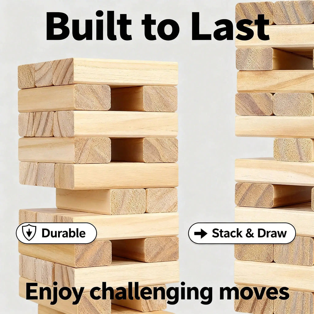 Classic Wooden Tower Game