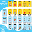 224 Words Talking Flash Cards LCD Writing Tablet Board Pad Toy Preschool Montessori Speech Therapy Autism Toys for Kids Toddlers
