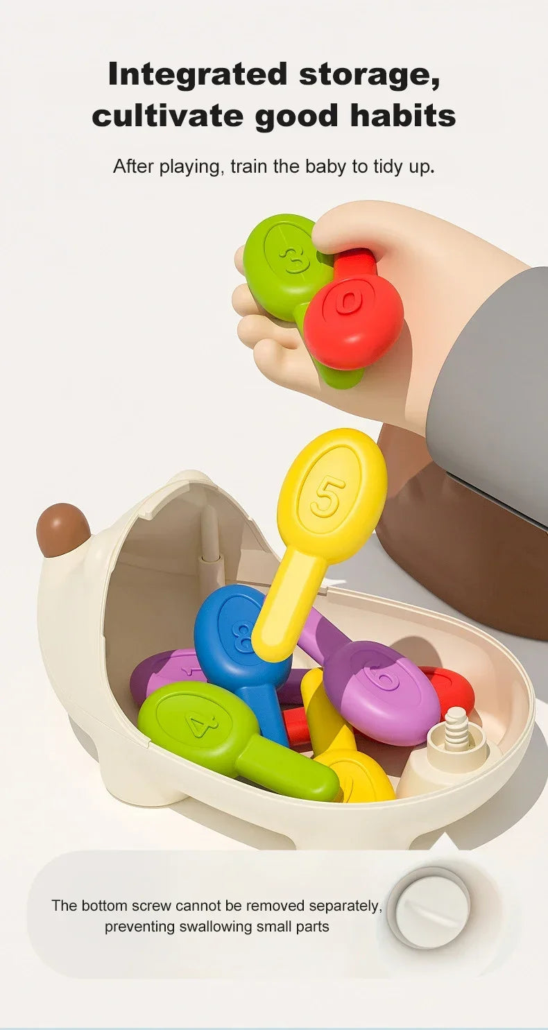 Montessori Hedgehog Fine Motor Toy