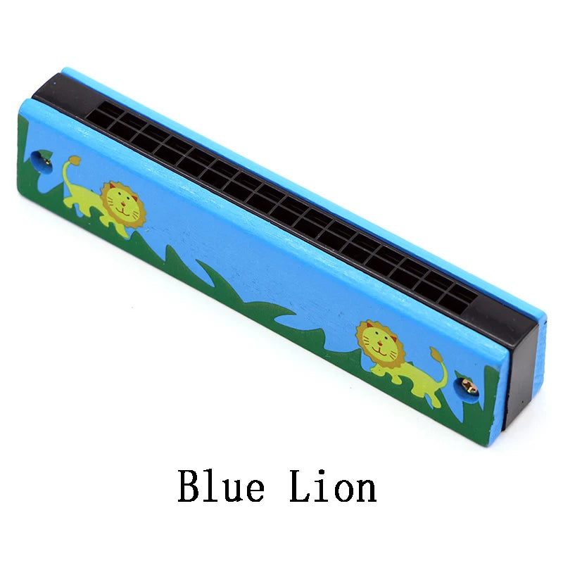 Wooden Harmonica Musical Toy