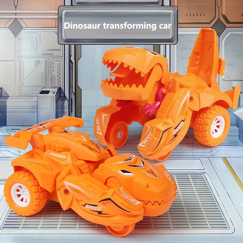 Dinosaur Deformation Car