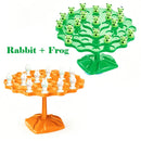 Fun Frog Balance Tree Children Math Toys Balancing Board Game Parent-child Interaction Tabletop Balance Game Toy Gift for Kids