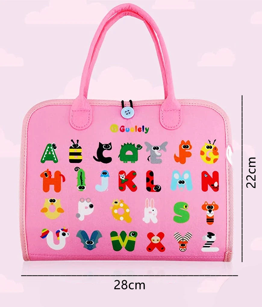 Montessori Busy Board Activity Bag
