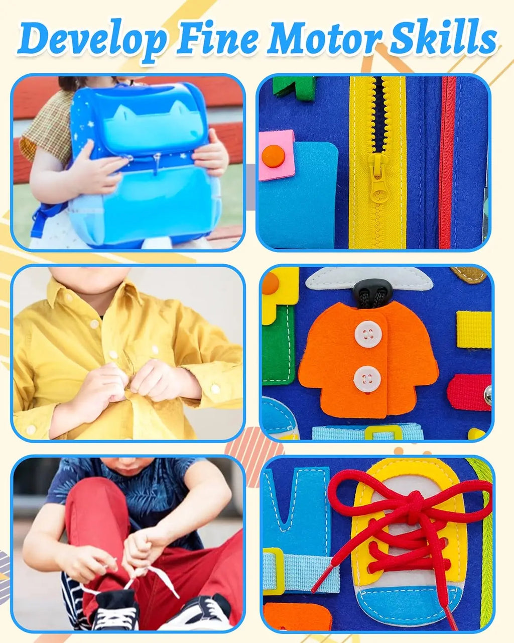 Montessori Busy Backpack
