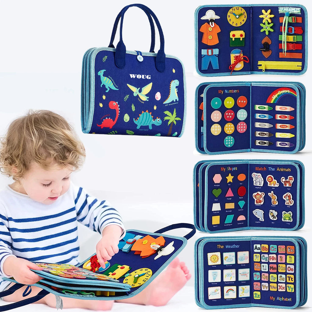 Montessori Busy Board Activity Bag