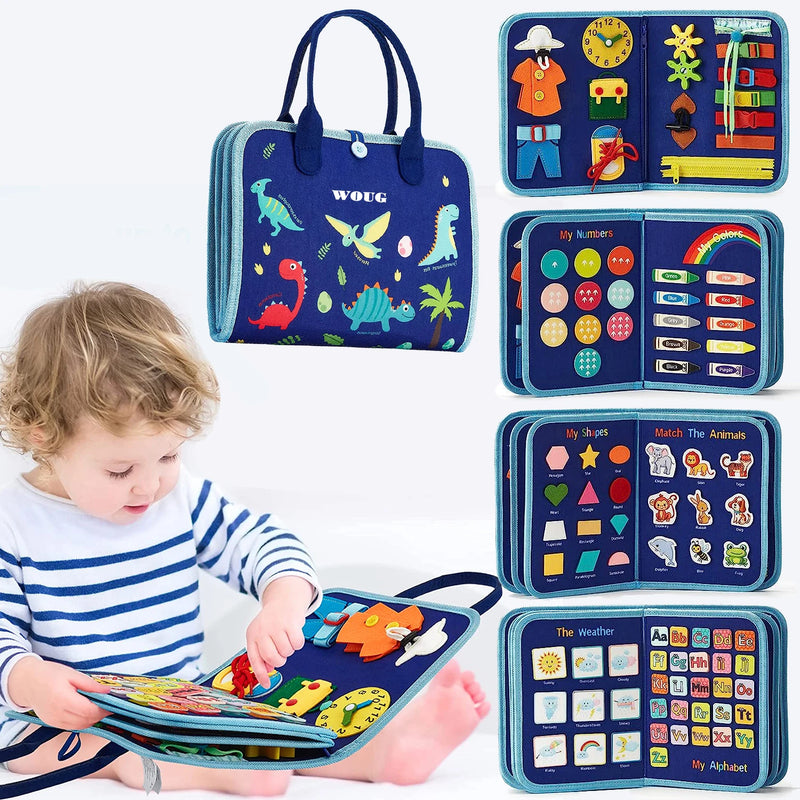 Montessori Busy Board Activity Bag