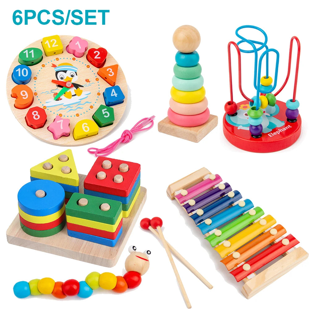 Montessori Wooden Learning Toys