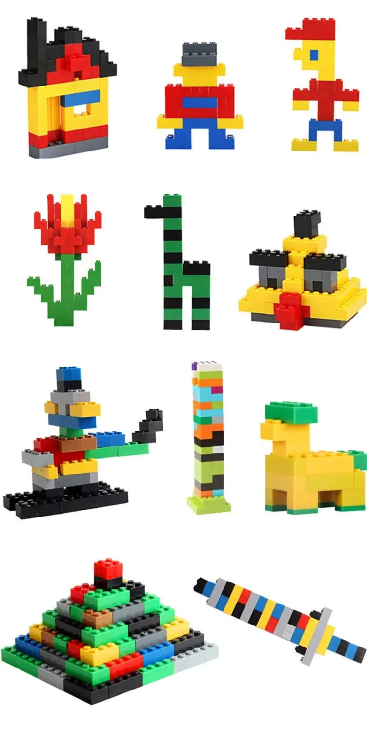 Creative Building Bricks Bulk Set