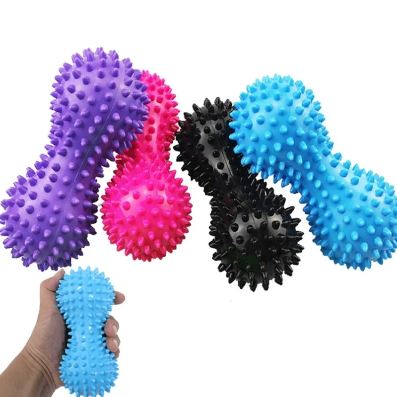 Peanut Massage Spiky Ball Training Muscle Pain Stress Foot Massager Relaxation Myofascial Balls For Plantar Massage Tools