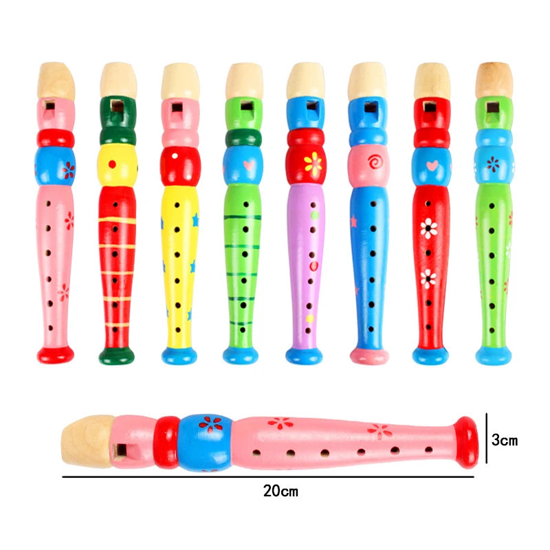 Kids Wooden Recorder Flute