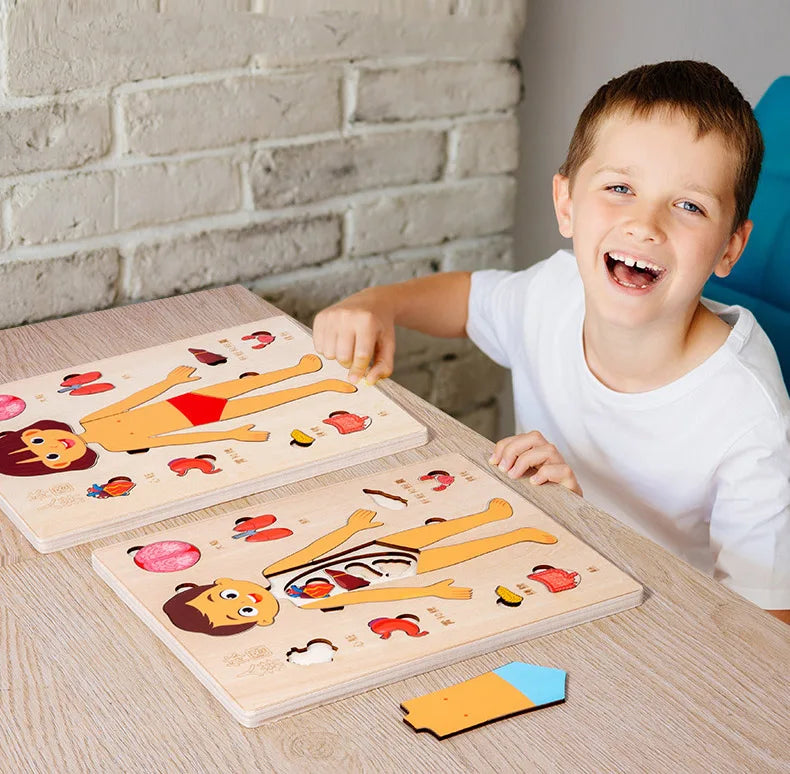 Montessori Human Body Puzzle