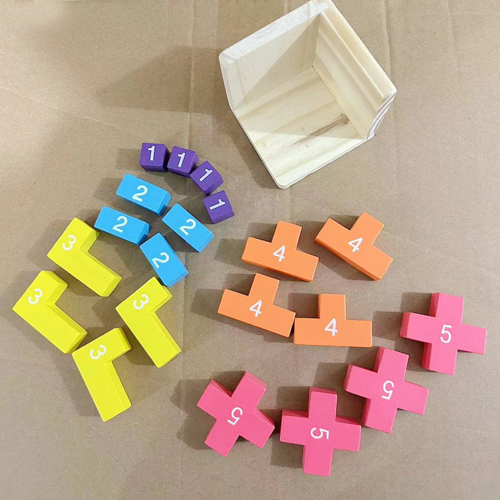 Colorful Luban Lock Cube