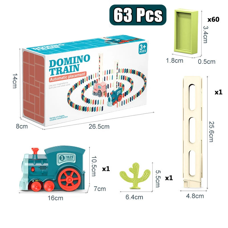 Automatic Domino Train