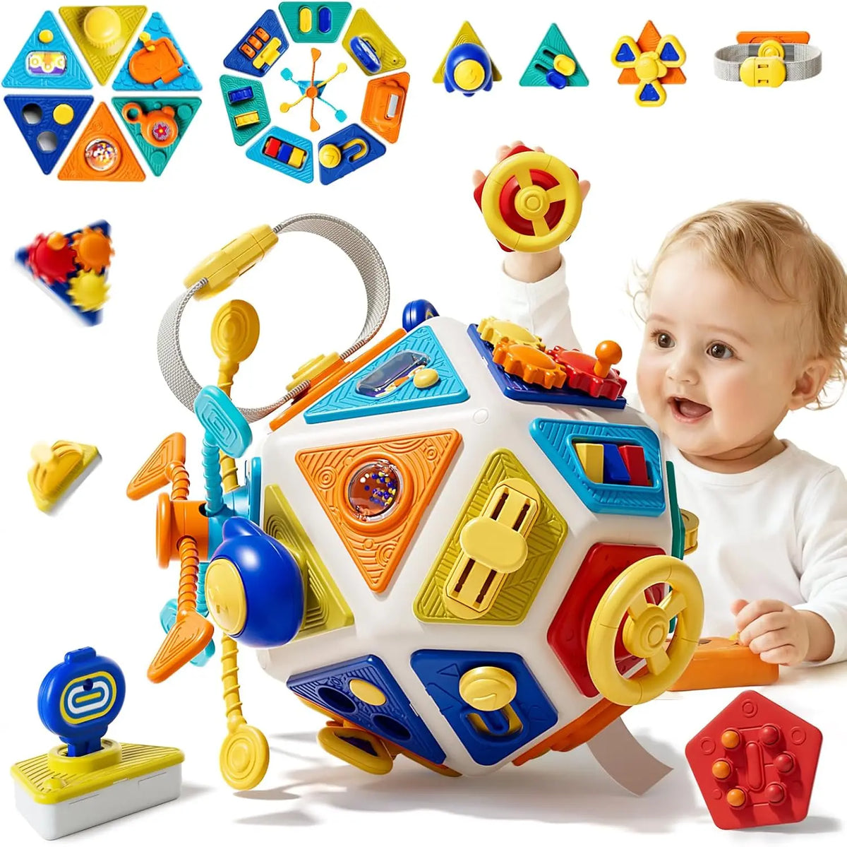 22-in-1 Montessori Busy Activity Cube™