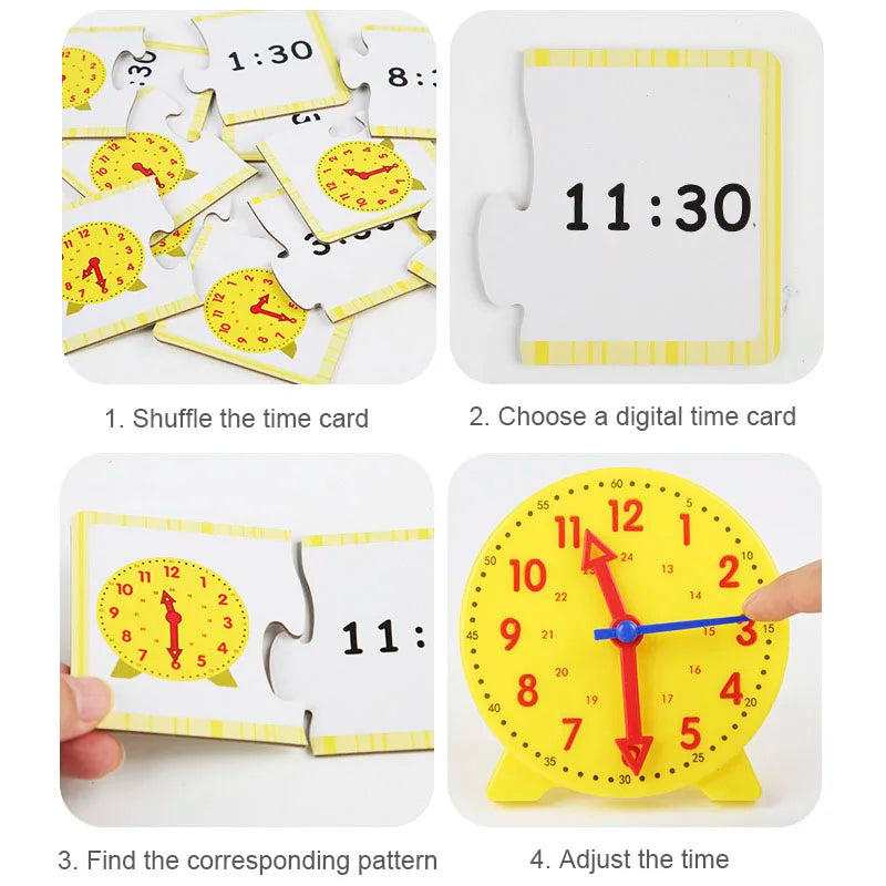 Montessori Time Learning Kit
