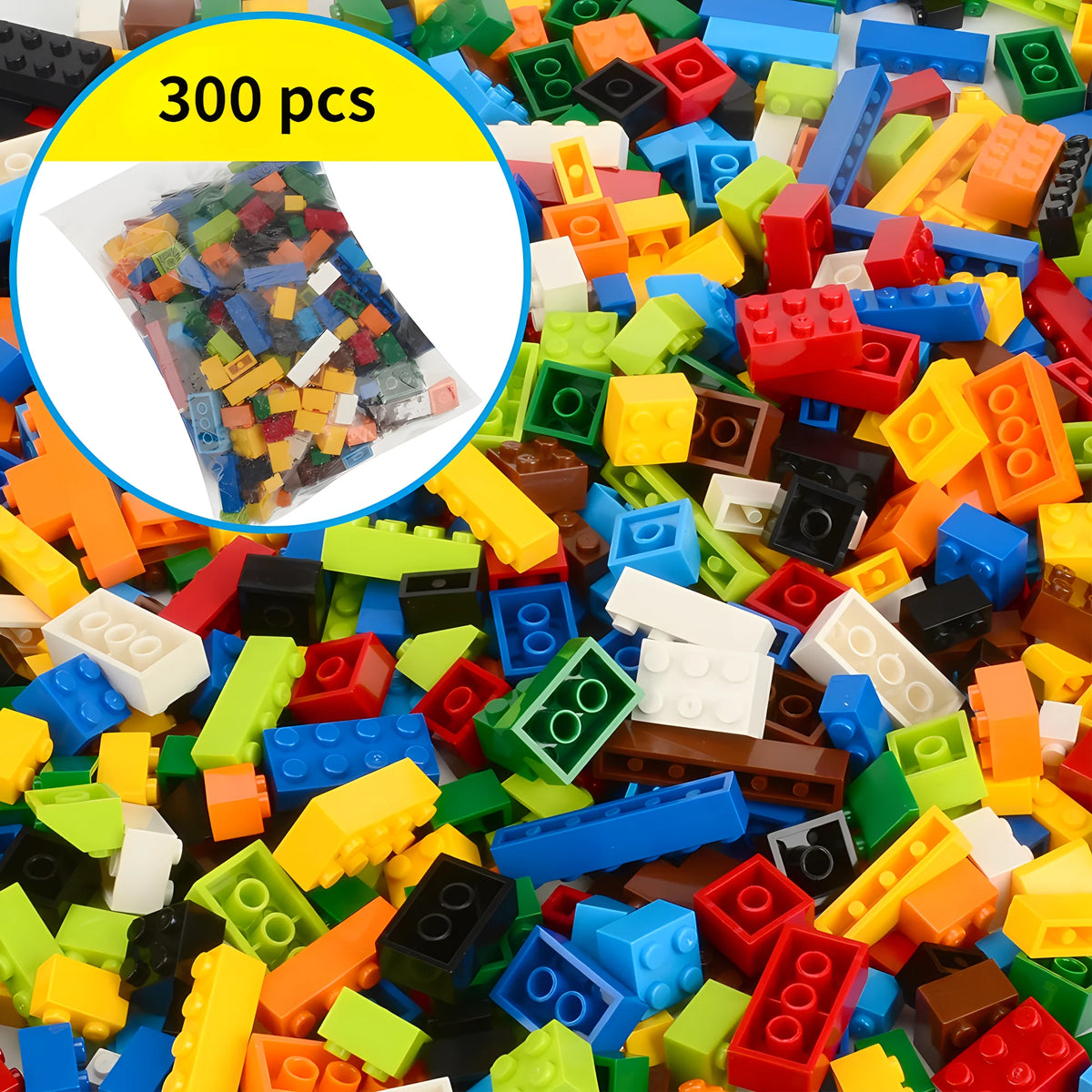 Creative Building Bricks Bulk Set