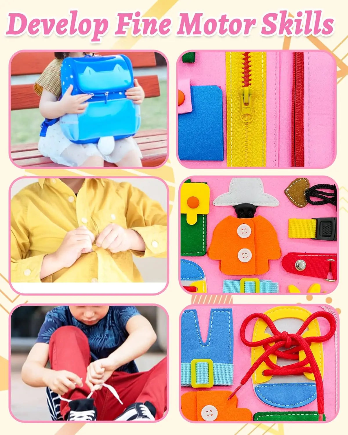 Montessori Busy Backpack