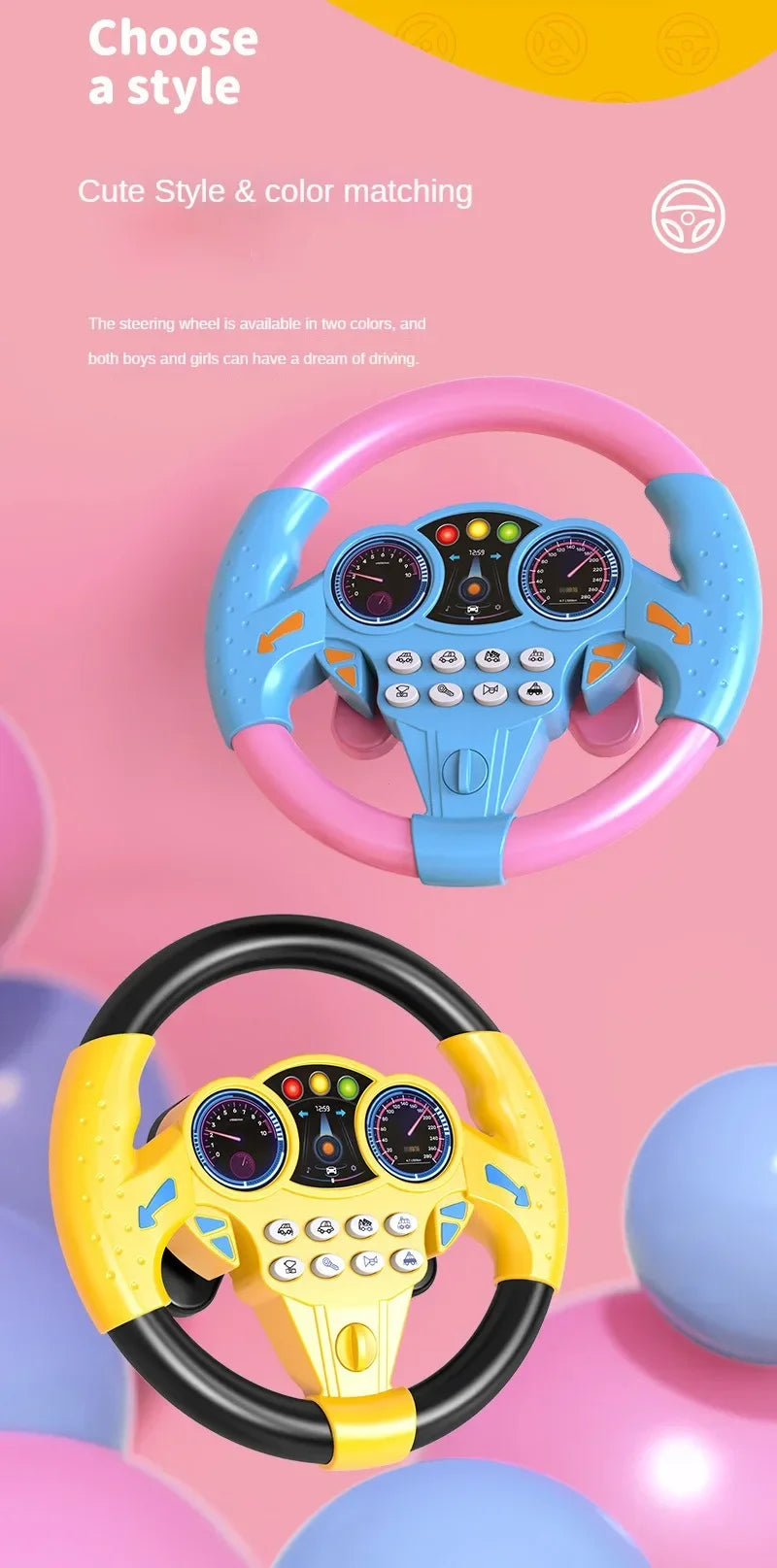 Little Driver Steering Wheel