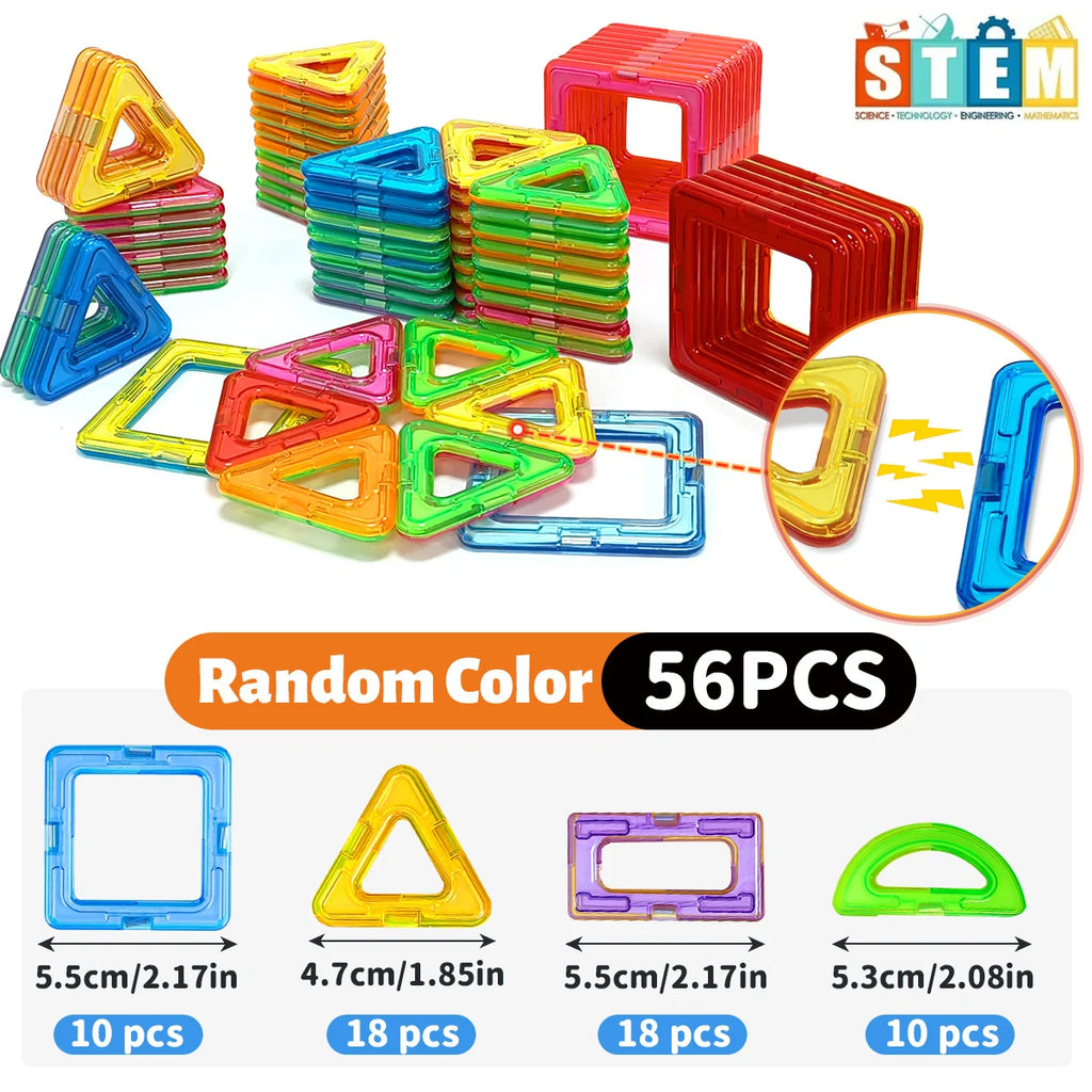 MagniBuild Magnetic Tiles