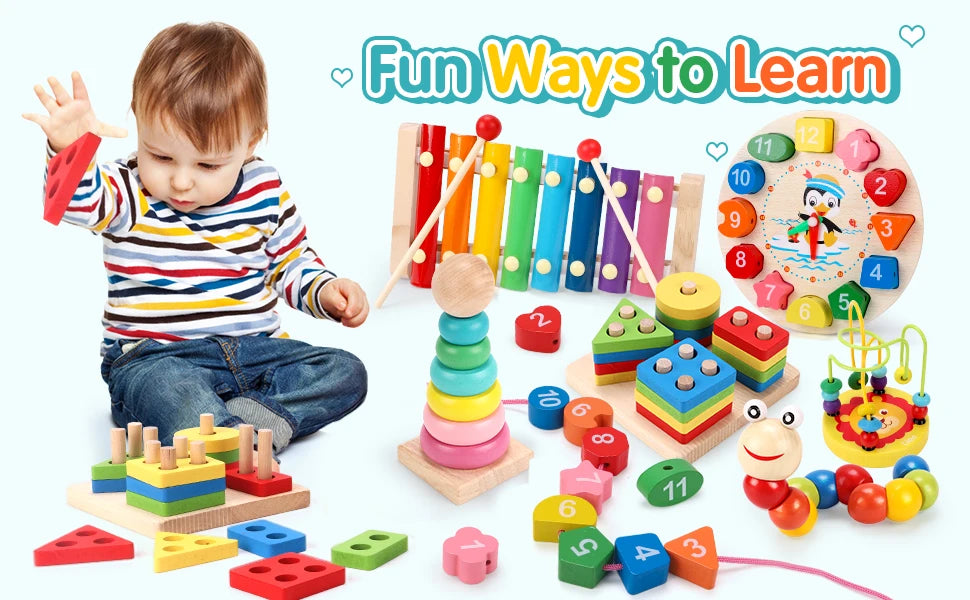 Montessori Wooden Learning Toys