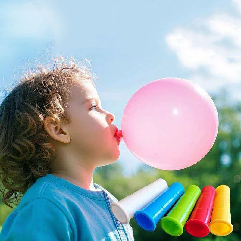 Blowing Balloons Sensory Toys Breathing Exerciser Speech Lung Respiratory Training Birthday Party Favors Adults Kids Boys Girls