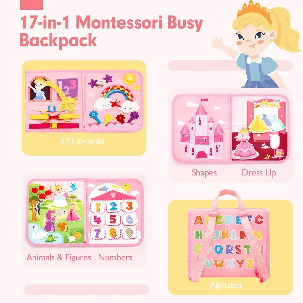 Montessori Busy Backpack