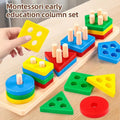 Montessori Shape Matching Board