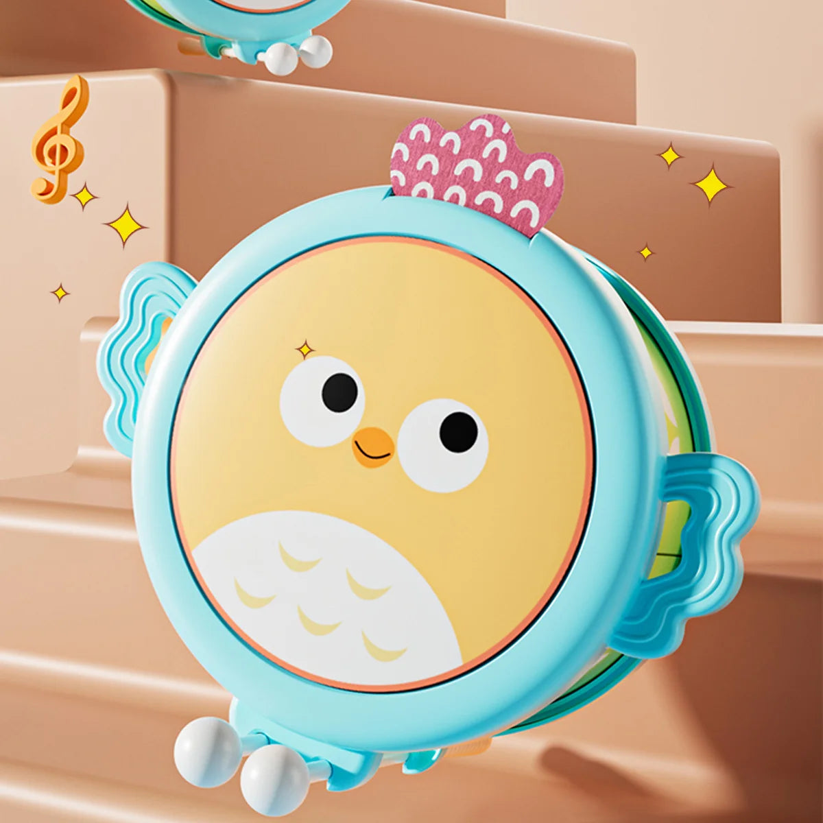 Owl Double-Sided Drum