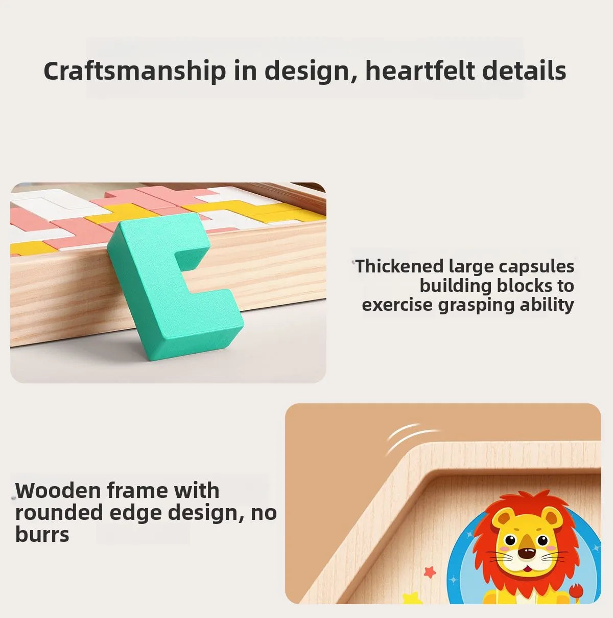 StackMind Wooden Puzzle